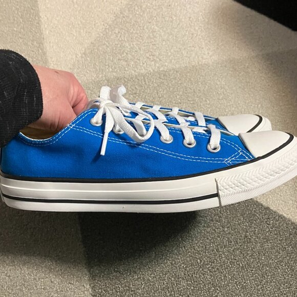 Converse All Star Chuck Taylor Electric Blue Sneakers Size: Men's 7/Women's 9 - Picture 2 of 10